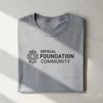 Official Foundation Community T-Shirt - Image 2